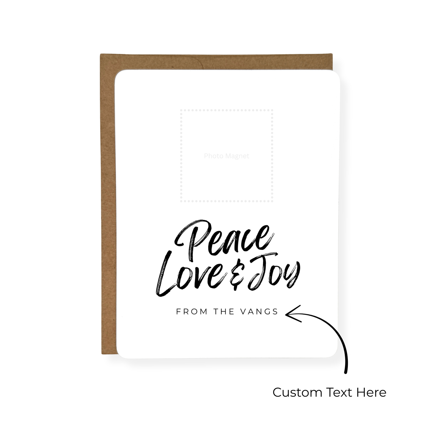 Peace Love Joy Card