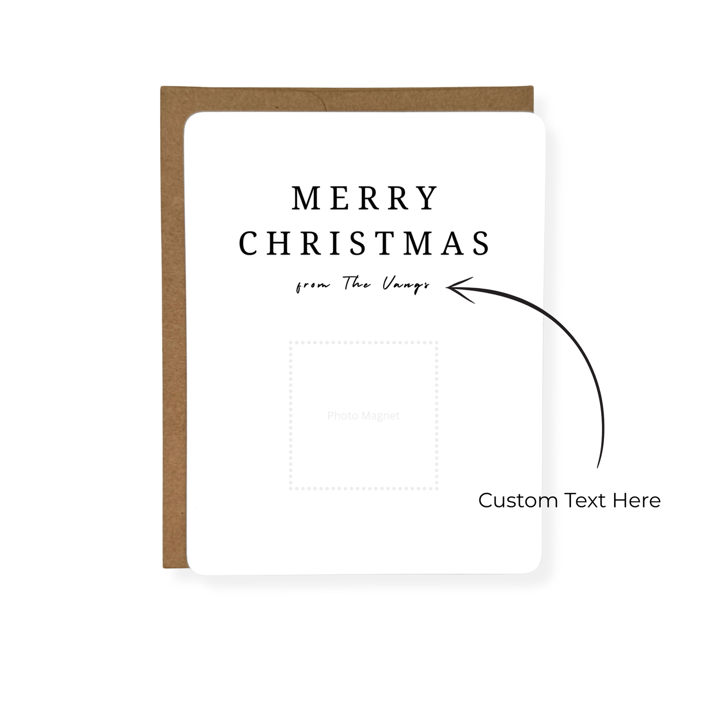 Merry Christmas (Classic) Card